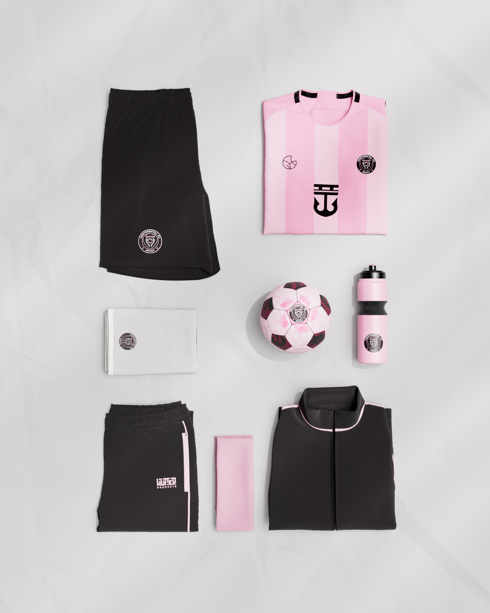 Sports team branded gear visualized with Hutter’s 3D configurator