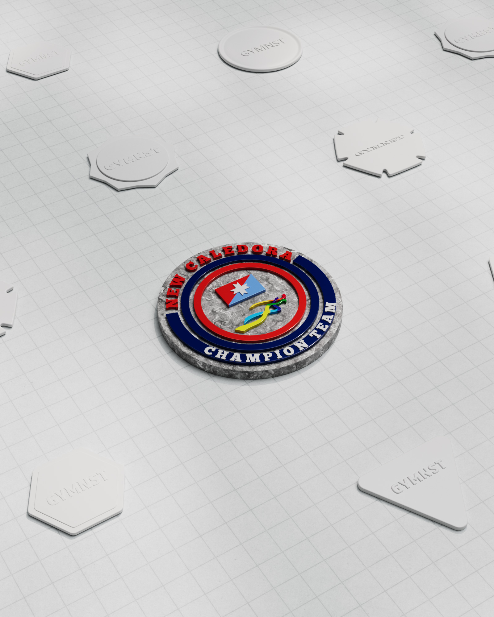 Custom merchandise with TPU printing designed using Hutter Products’ 3D configurator